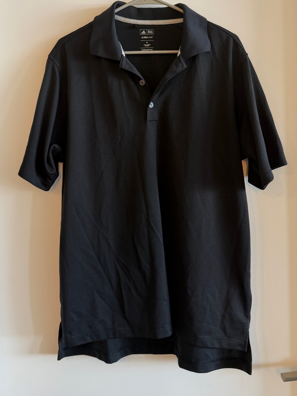 Black Adidas Golf Polo